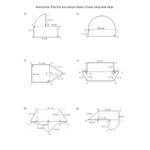 Area And Perimeter Of Compound Shapes A Or Compound Shapes Worksheet Answer Key