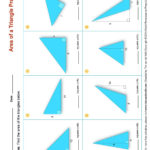 Areaofatriangleworksheet1  Tim's Printables And Area Of A Triangle Worksheet