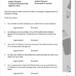 Argumentative Vs Persuasive Writing  Empowering Writers And Persuasive Techniques In Advertising Worksheet Answer Key