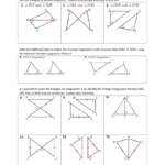 Asa And Aas Triangle Congruence Worksheet Name Date  Per With Triangle Congruence Proofs Worksheet Answers
