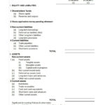 Assets And Liabilities Worksheet For Divorce   Laobing Kaisuo Together With Divorce Spreadsheet