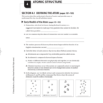 Atomic Structure 4  Southgate Schools Regarding Isotopes Or Different Elements Chapter 4 Worksheet Answers