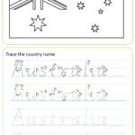 Australian Handwriting Worksheets – Victorian Modern Cursive In Handwriting Worksheets Name