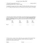 Average Atomic Mass Ws Pap Together With Chemistry Average Atomic Mass Worksheet Answers