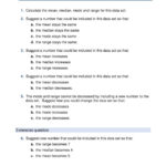 Averages And Spread – Mean Median Mode And Range  Teachit Maths And Mean Median Mode Range Worksheets Pdf