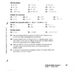 Awesome Collection Of Algebra 1 Worksheet 1 5 Translating For Algebra 1 Worksheet 1 5 Translating Expressions Answer Key