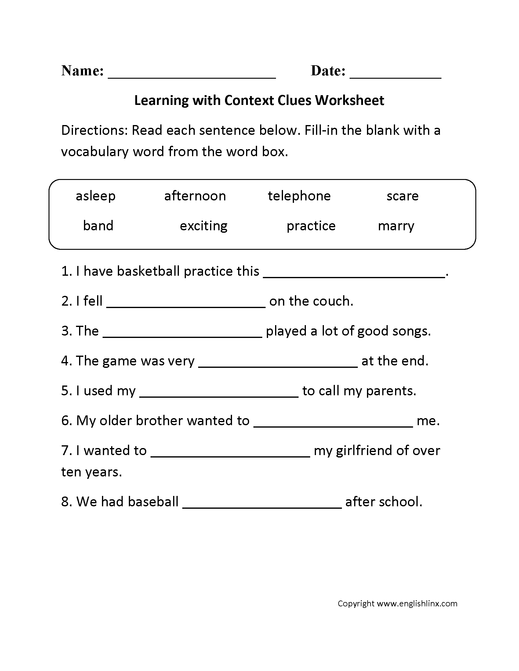 Awesome Context Clues Worksheets 3Rd Grade For Free Download Math Along With Context Clues Worksheets 3Rd Grade