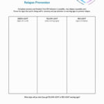 Awesome Drug Relapse Prevention Plan Template Templates Substance With Drug And Alcohol Recovery Worksheets