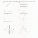 Bafea Proving Parallel Lines Worksheet With Answers Great Books Throughout Parallel Lines Cut By A Transversal Worksheet Answer Key