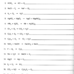 Balancing Chemical Equations Balancing Chemical Equations Name Regarding Balancing Chemical Equations Worksheet