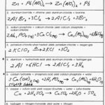 Balancing Chemical Equations Worksheet 1 Answers  Briefencounters Pertaining To Word Equations Chemistry Worksheet