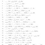 Balancing Chemical Equations Worksheet Answers 1 25  Lobo Black Within Balancing Chemical Equations Worksheet Answer Key 1 25