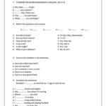 Beginner English Test Worksheet  Free Esl Printable Worksheets Made Regarding English For Beginners Worksheets
