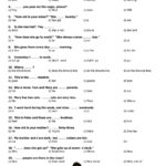 Beginners Multiple Choice Test  4  Interactive Worksheet For English For Beginners Worksheets