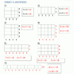 Beginning Multiplication Worksheets Also Arrays And Multiplying By 10 And 100 Worksheet