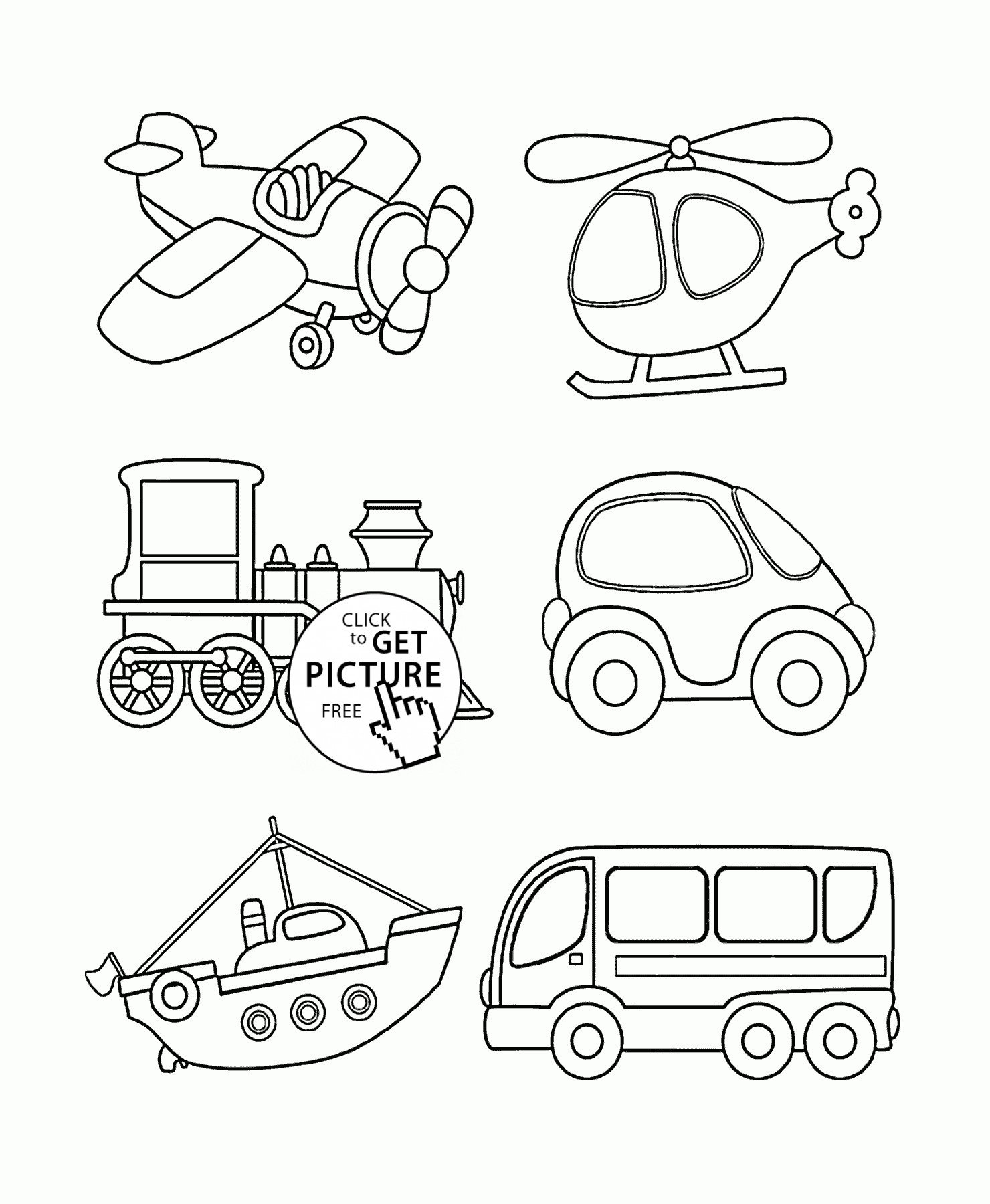 Best Ideas Of Attractive Transportation Coloring Sheets Worksheets Within Transportation Worksheets For Preschoolers