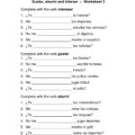 Best Ideas Of Spanish 1 Worksheets Images Worksheet For Kids In And Spanish 1 Worksheets