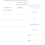 Bill Pay Worksheet Free Printable With Regard To Checking Account Worksheets For Students