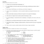 Bl Chapter 12 Worksheet Answer Section With Bankruptcy Worksheet