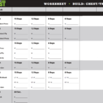 Body Beast  Build Chest And Tris Review Throughout Body Beast Worksheets