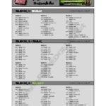 Body Beast Workout Schedule  Examples And Forms Inside Body Beast Cardio Worksheet