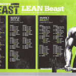 Body Beast Workout Schedule Worksheets And Calendar Downloads Within Body Beast Cardio Worksheet