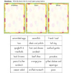 Breakfast Lunch Or Dinner Classifying Food Worksheet  Have Fun Pertaining To Food Groups Worksheets