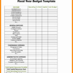 Budget Spreadsheet Excel Free Monthly Household Template Sonal  Smorad With Regard To Non Profit Budget Worksheet Download