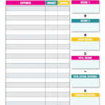 Budget Spreadsheet For Ipad Excel Home Household Download With Best Budget Worksheet
