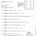 Bunch Ideas Of Action Verbs Worksheet For Grade 1 New Action Verbs Together With Verbs Worksheets For Grade 1