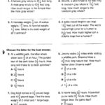 Bunch Ideas Of Integer Word Problems Grade Math Worksheets Worksheet Regarding Adding And Subtracting Integers Word Problems Worksheet