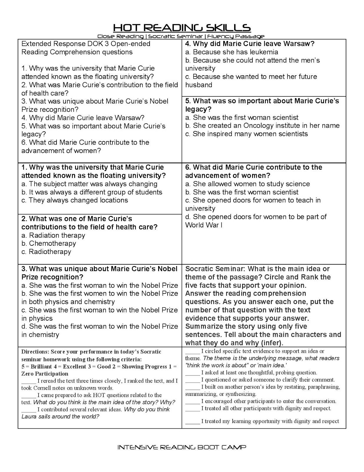 Bunch Ideas Of Reading Sage Close Passages Free Main Idea Worksheets Or 4Th Grade Main Idea Worksheets Multiple Choice