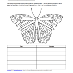 Butterfly Activities  Enchantedlearning With Regard To Monarch Butterfly Worksheets