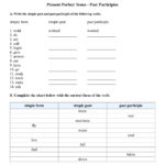 Calaméo  Present Perfect Worksheets Within Present Perfect Tense Worksheet With Answers