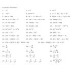 Calculating Power Worksheet Answer Key Also Smart Potential Vs With Algebra 2 Complex Numbers Worksheet Answers