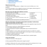 Cancer Worksheet  Hlsc 2462U Altered Physiology Mechanisms Of Along With Immortal Cancer Cells Worksheet Answers