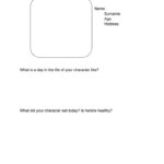 Carnival Character Profile Worksheet  Free Esl Printable Worksheets With Character Profile Worksheet