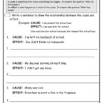Cause And Effect Worksheets From The Teacher's Guide Along With Cause And Effect Worksheets 2Nd Grade