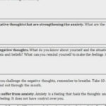 Cbt Worksheets For Anxiety  Winonarasheed Inside Cbt Worksheets For Anxiety