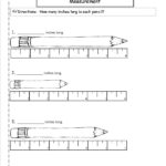 Ccss 2Md1 Worksheets Measuring Worksheets Throughout Measuring To The Nearest 1 4 Inch Worksheet
