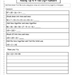 Ccss 2Nbt6 Worksheets Adding Up To Four 2Digit Numbers Worksheets Or Number And Operations In Base Ten Grade 4 Worksheets
