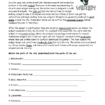 Cell City Analogy Worksheet Pdf  Briefencounters Or Analogy Worksheets For Middle School