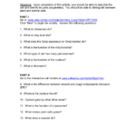 Cell Organelle Web Quest And Cell Organelles Worksheet Answer Key