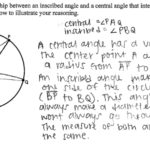 Central And Inscribed Angles Students Are Asked To Describe The For Arcs And Central Angles Worksheet