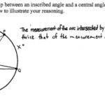Central And Inscribed Angles Students Are Asked To Describe The Inside Arcs And Central Angles Worksheet