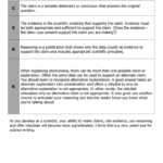 Cerr Model For Science Writing Intended For Claim Evidence Reasoning Worksheets
