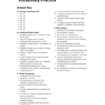 Ch 5 Vocab Practice Throughout Cell Cycle Vocabulary Worksheet Answer Key