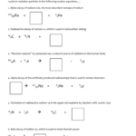 Challenge Nuclear Decay Worksheet Inside Nuclear Decay Worksheet
