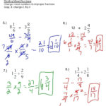 Changing Fractions To Mixed Numbers Math Multiplying Mixed Numbers Inside Dividing Mixed Numbers Worksheet