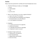 Chapter 1 – Introduction To Anatomy And Physiology Test Pertaining To Chapter 1 Introduction To Human Anatomy And Physiology Worksheet Answers